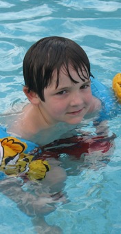 Boy in Pool